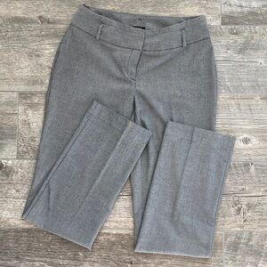 Worthington Curvy Fit Straight Leg Herringbone Black Ladies Dress Pants Size 4